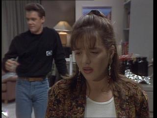 Paul Robinson, Christina Alessi in Neighbours Episode 