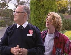 Harold Bishop, Brett Stark in Neighbours Episode 