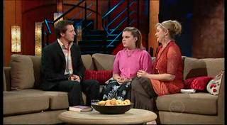 Rove McManus, Bree Timmins, Janelle Timmins in Neighbours Episode 