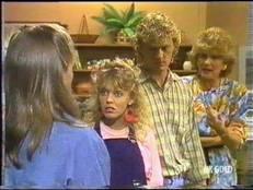 Sue Parker, Charlene Mitchell, Henry Mitchell, Madge Mitchell in Neighbours Episode 0473