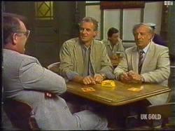 Harold Bishop, Jim Robinson, Rob Lewis in Neighbours Episode 0475